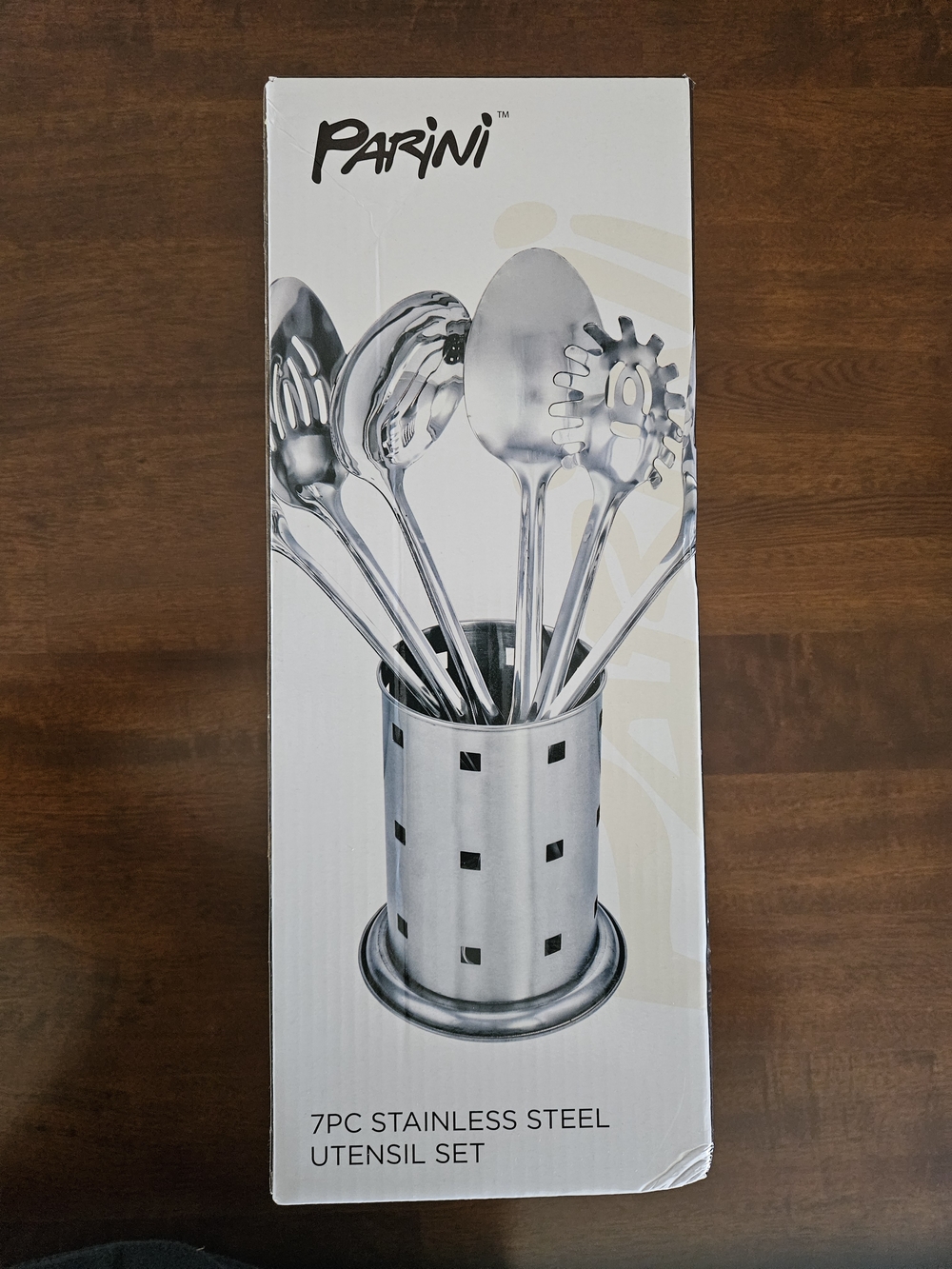 Parini 7-Piece Stainless Steel Utensil Set - Silver